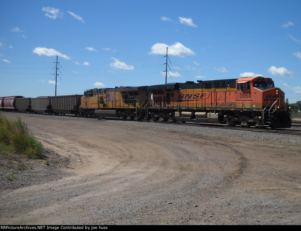 BNSF 5968 North